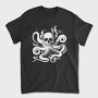 Octopus Skull, Tricou Barbati (Unisex)
