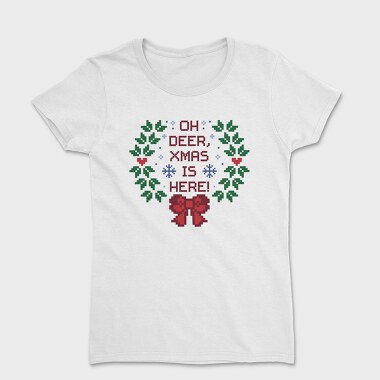 Oh Deer Xmas, Tricou Femei
