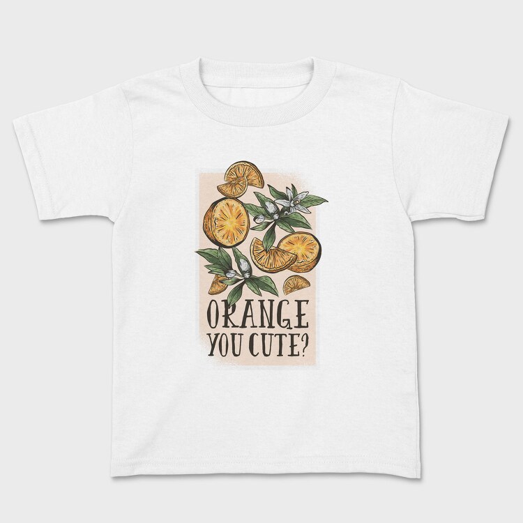 Orange You Cute Pun, Tricou Copii