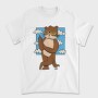 Otter Animal With Cool Sunglasses, Tricou Barbati (Unisex)