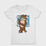 Otter Animal With Cool Sunglasses, Tricou Femei
