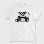 Panda Leaf Hugger, Tricou Barbati (Unisex)