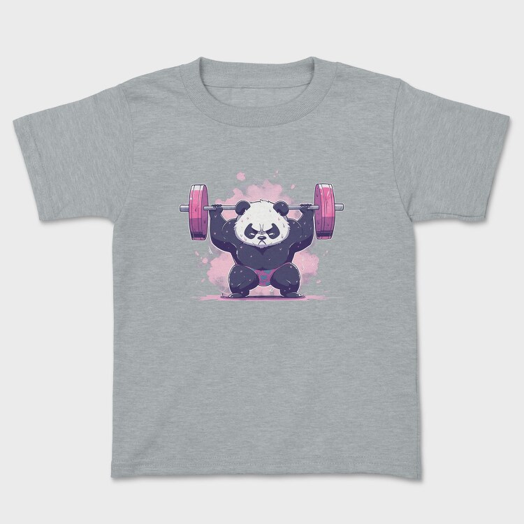 Panda Lifting Weights, Tricou Copii