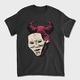 Demon And Mask Halloween, Tricou Barbati (Unisex)