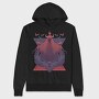 Demon Raven, Hanorac Oversize Barbati (Unisex)
