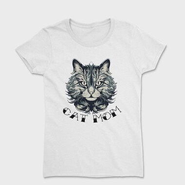 Detailed Cat Mom, Tricou Femei