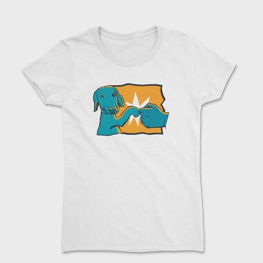 Dog Fist Bump Like Bro, Tricou Femei