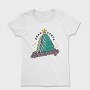 Funny Christmas Books Tree, Tricou Femei