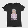 Funny Grandma Cartoon Too Old To Care, Tricou Femei