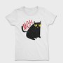 Funny Unimpressed Meh Cat, Tricou Femei