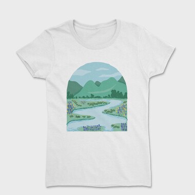 Flower Meadow, Tricou Femei