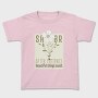 Flower Text Patience, Tricou Copii