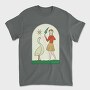 Girl With Goose, Tricou Barbati (Unisex)