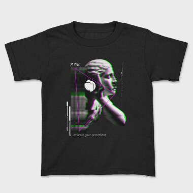 Glitch Sculpture, Tricou Copii