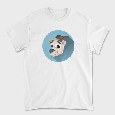 Goat Head Icon, Tricou Barbati (Unisex)