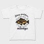 Golden Fish Quote Stay Golden, Tricou Copii