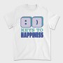Smile Keys To Happiness Quote, Tricou Barbati (Unisex)