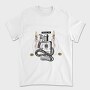 Snake Animal On Poison Bottle Vintage, Tricou Barbati (Unisex)