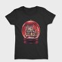 Snow Globe Christmas Snowball, Tricou Femei