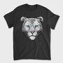 Snow Leopard Portrait, Tricou Barbati (Unisex)