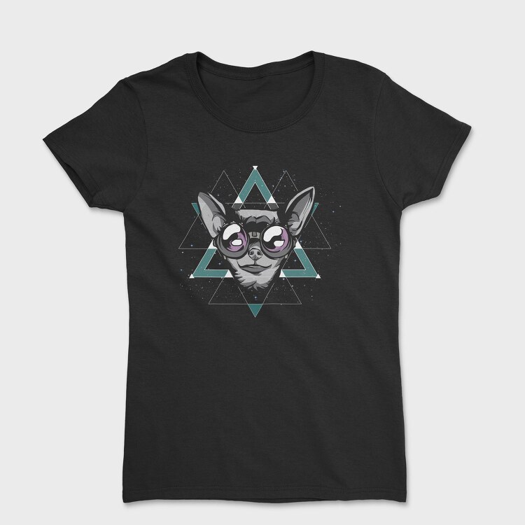 Space Chihuahua Geometry, Tricou Femei