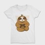 Gamer Sloth With Joystick Gaming, Tricou Femei