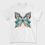Geometric Butterfly, Tricou Barbati (Unisex)
