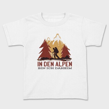 German Alpen Hiking, Tricou Copii