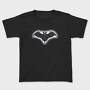 Goth Bat Highlighted Glowing, Tricou Copii