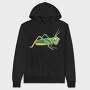 Grasshopper Grin, Hanorac Oversize Barbati (Unisex)