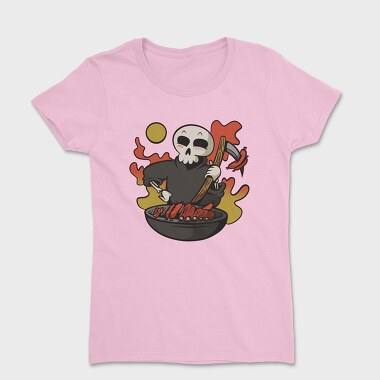 Grim Reaper Cooking Grill Grimp Bbq, Tricou Femei