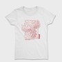 Halftone Spring Bird, Tricou Femei