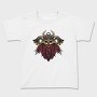 Steampunk Viking Skull, Tricou Copii