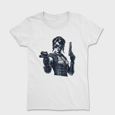 Steampunk Woman, Tricou Femei
