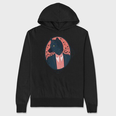 Stylish Werewolf Halloween, Hanorac Oversize Barbati (Unisex)