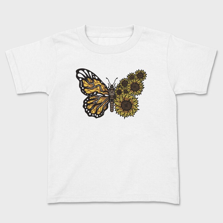 Sunflower Butterfly, Tricou Copii