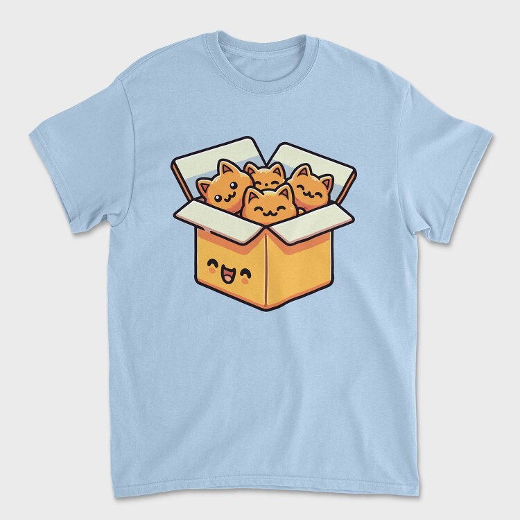 Kitten Nuggets Box, Tricou Barbati (Unisex)