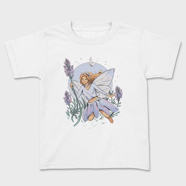 Lavender Fairy Cottagecore, Tricou Copii