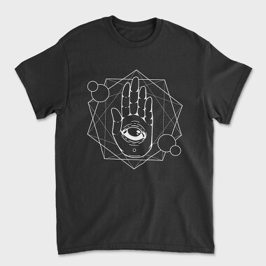 Hamsa Eye Hand, Tricou Barbati (Unisex)