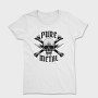 Heavy Metal Skull Pure, Tricou Femei