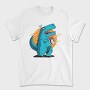 T Rex Opening Jar, Tricou Barbati (Unisex)