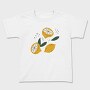 Lemons Fruit Tote, Tricou Copii