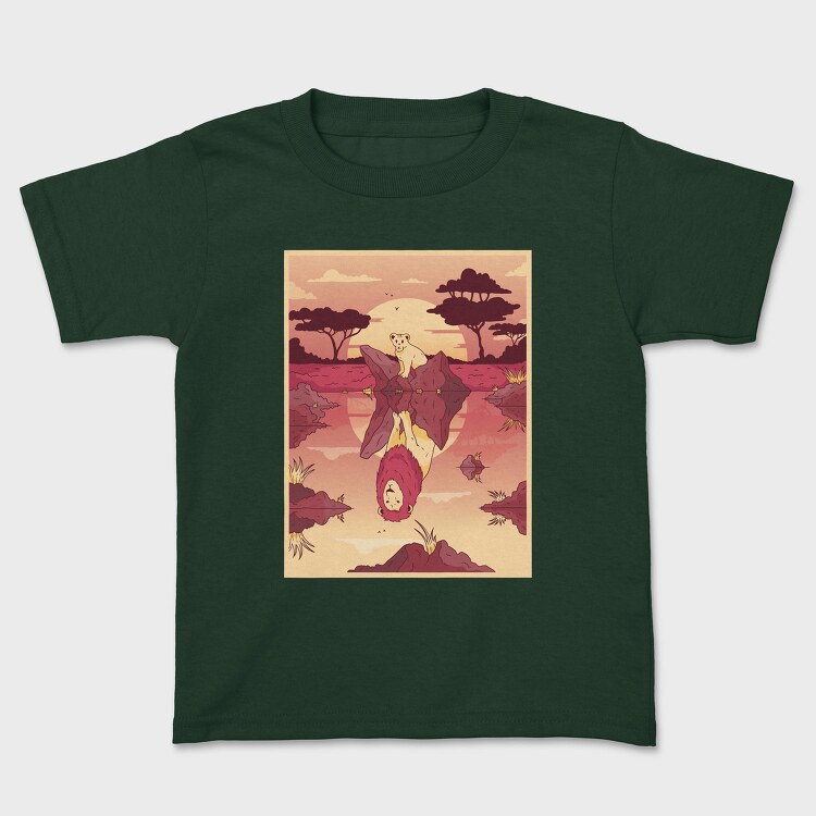 Lion Pool Reflection, Tricou Copii