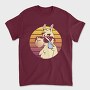 Llama Animal With Sunglasses, Tricou Barbati (Unisex)