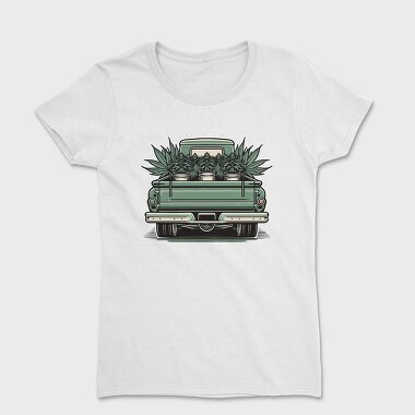 Loaded Truck With Weed Plants, Tricou Femei
