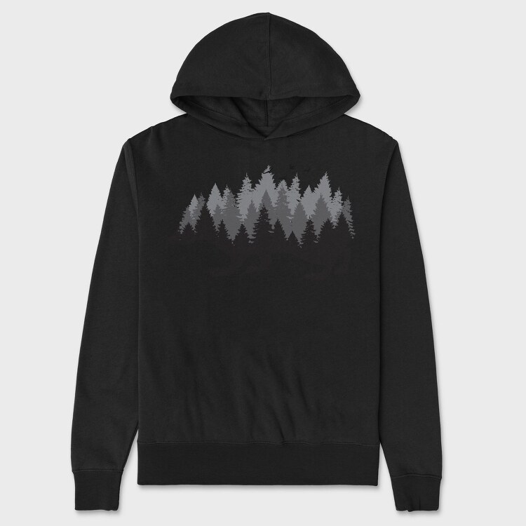 Hedgehog Forest Headgehog, Hanorac Oversize Barbati (Unisex)