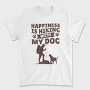 Hiking With Dog My, Tricou Barbati (Unisex)