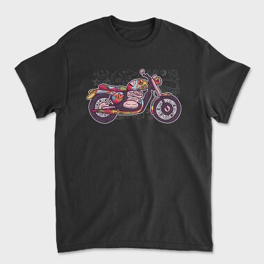 Hippie Motorcycle, Tricou Barbati (Unisex)