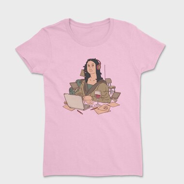 Home Office Mona Lisa, Tricou Femei