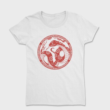Traditional Chinese Snake Circle New Year, Tricou Femei